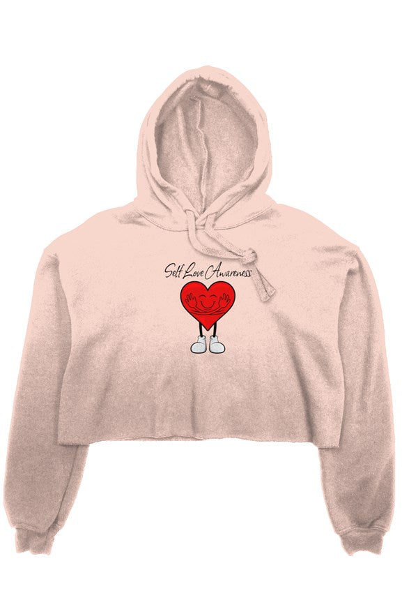 crop fleece hoodie